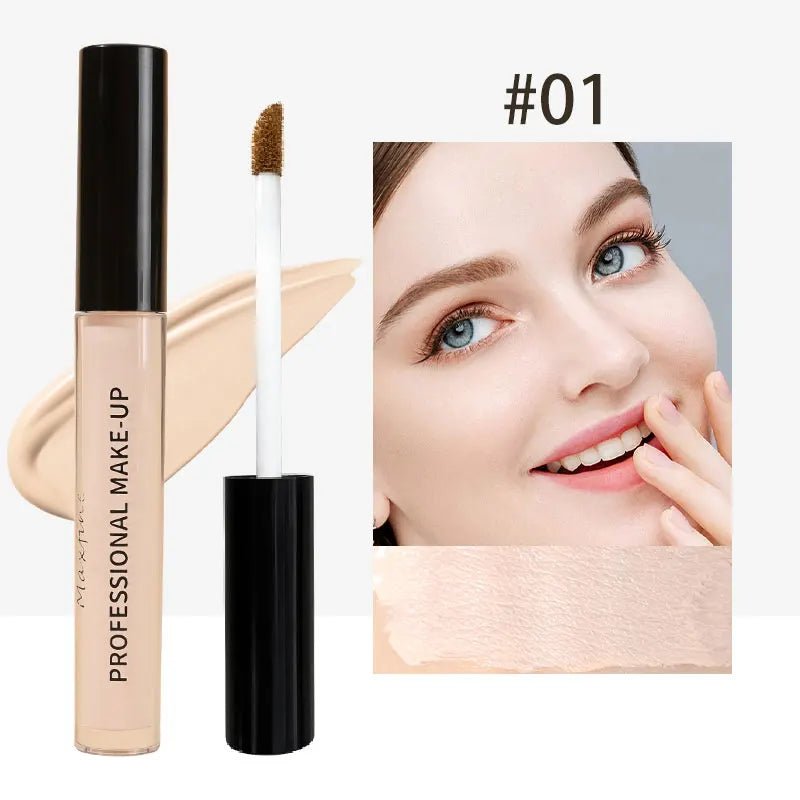 Traceless Liquid Concealer/Foundation, Long-Wearing, Waterproof, Oil-Control, Moisturizing, Flawless Finish For All Skin Tones