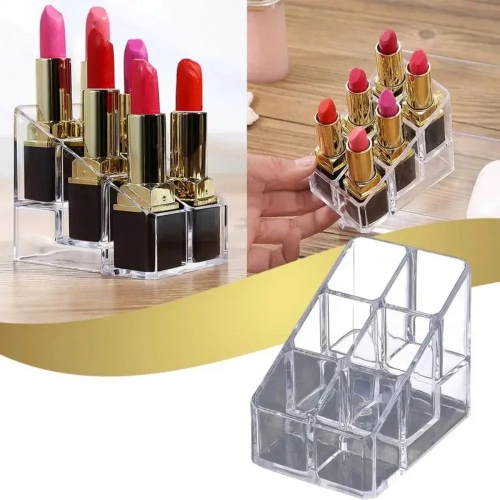 24 Grid Lipstick Holder Acrylic Cosmetics Storage Box Can Store And Sort Lipstick Nail Polish And Jewelry Display Rack