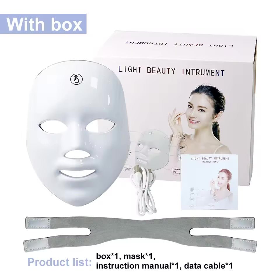 LED face mask