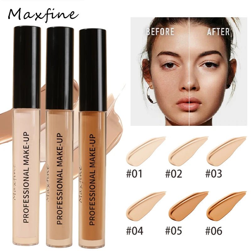 Traceless Liquid Concealer/Foundation, Long-Wearing, Waterproof, Oil-Control, Moisturizing, Flawless Finish For All Skin Tones