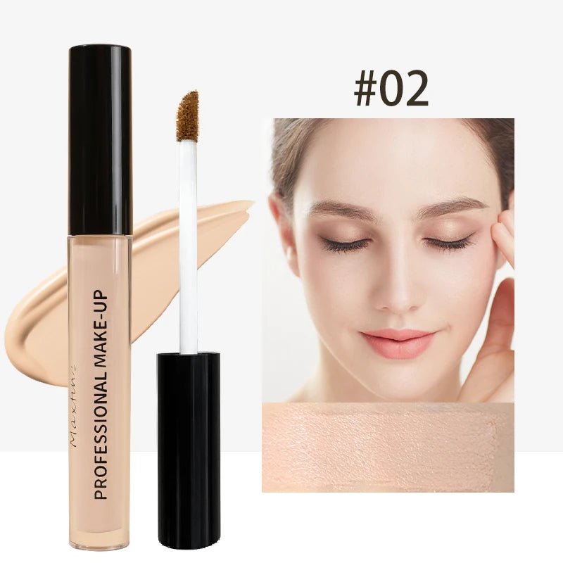 Traceless Liquid Concealer/Foundation, Long-Wearing, Waterproof, Oil-Control, Moisturizing, Flawless Finish For All Skin Tones