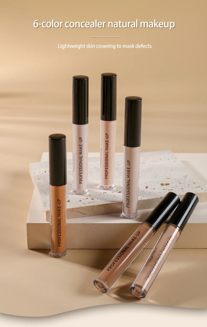 Traceless Liquid Concealer/Foundation, Long-Wearing, Waterproof, Oil-Control, Moisturizing, Flawless Finish For All Skin Tones